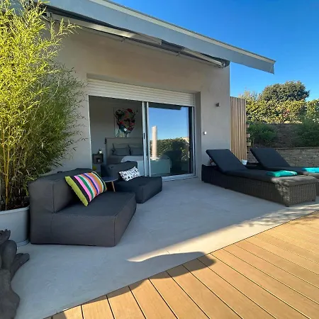 Affittacamere Casa Lc Chambre3 Vue De Nage Ajaccio (Corsica)